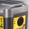 Portable solar power system with yellow panel and grey shell Application Scenario